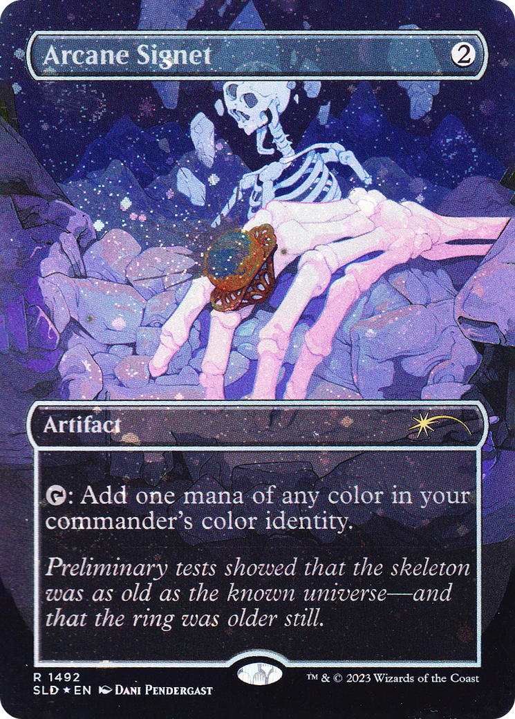 Arcane Signet (1492) (Galaxy Foil) [Secret Lair Drop Series] | Gear Gaming Bentonville