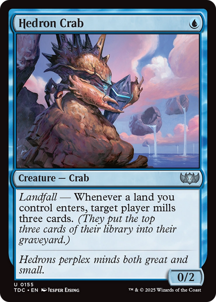 Hedron Crab [Tarkir: Dragonstorm Commander] | Gear Gaming Bentonville