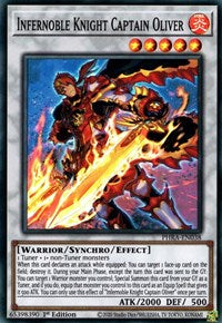 Infernoble Knight Captain Oliver [PHRA-EN038] Super Rare | Gear Gaming Bentonville