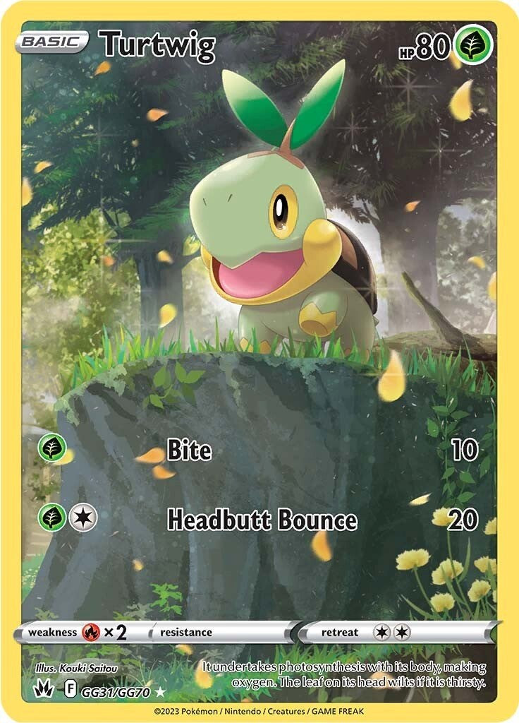 Turtwig (GG31/GG70) [Sword & Shield: Crown Zenith] | Gear Gaming Bentonville