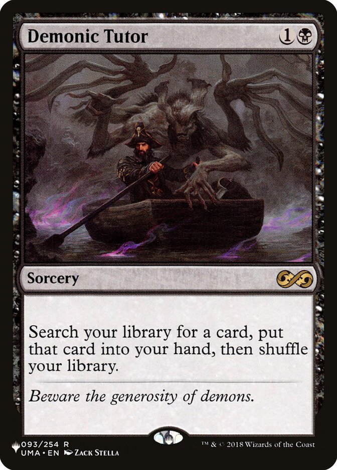 Demonic Tutor [The List] | Gear Gaming Bentonville