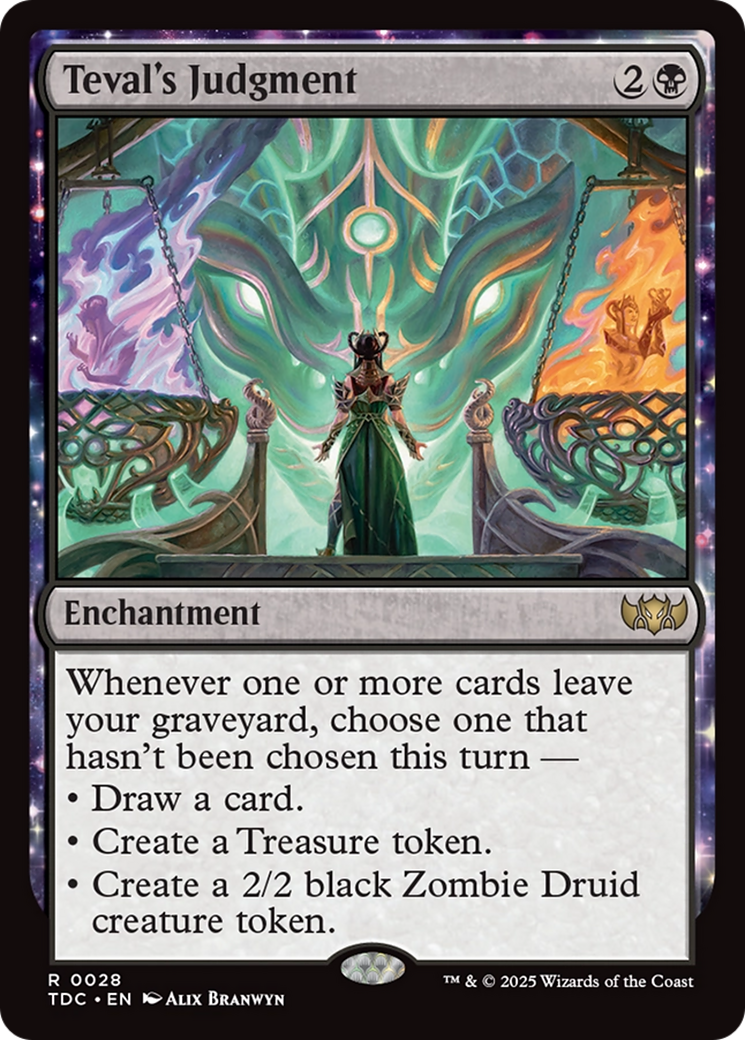 Teval's Judgment [Tarkir: Dragonstorm Commander] | Gear Gaming Bentonville