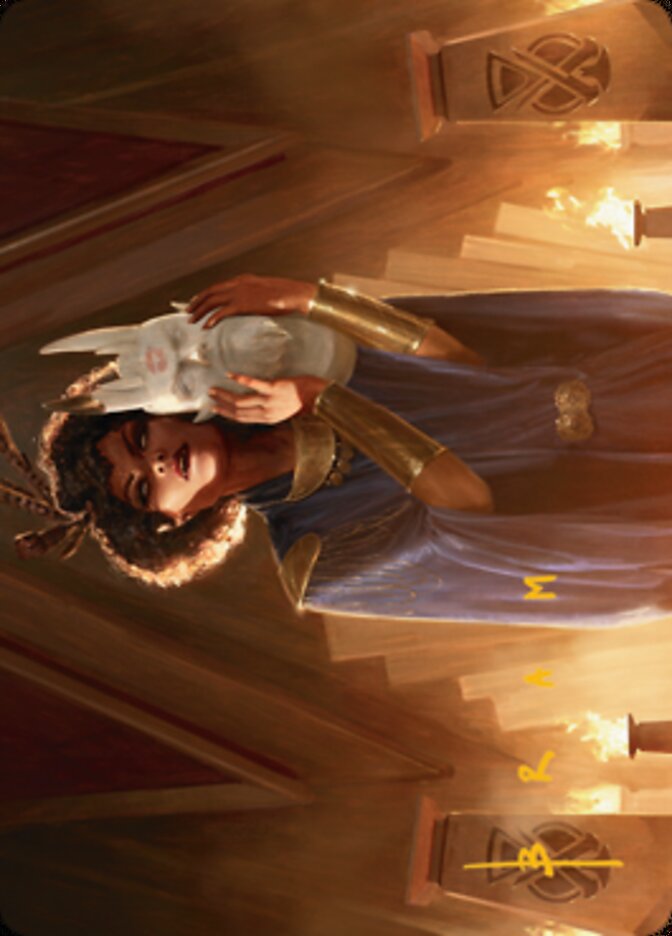 Cormela, Glamour Thief Art Card (Gold-Stamped Signature) [Streets of New Capenna Art Series] | Gear Gaming Bentonville