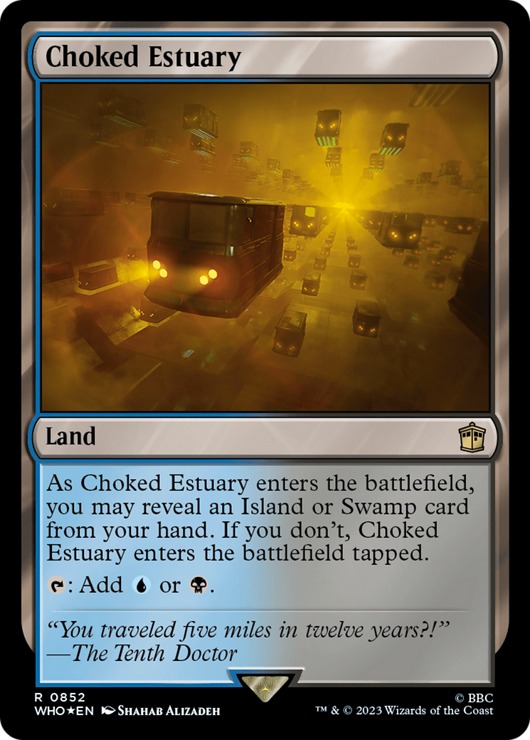 Choked Estuary (Surge Foil) [Doctor Who] | Gear Gaming Bentonville