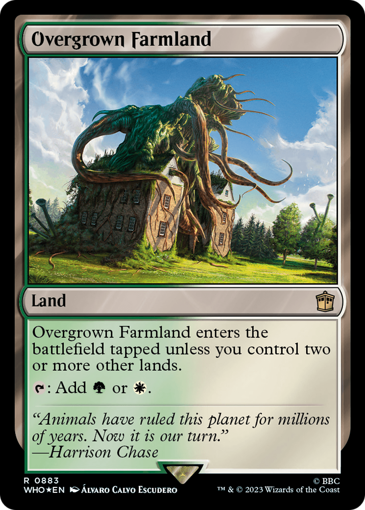 Overgrown Farmland (Surge Foil) [Doctor Who] | Gear Gaming Bentonville