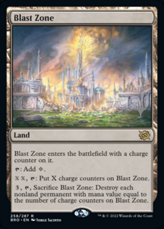 Blast Zone (Promo Pack) [The Brothers' War Promos] | Gear Gaming Bentonville