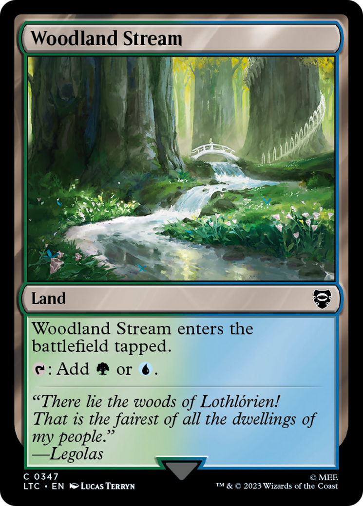 Woodland Stream [The Lord of the Rings: Tales of Middle-Earth Commander] | Gear Gaming Bentonville