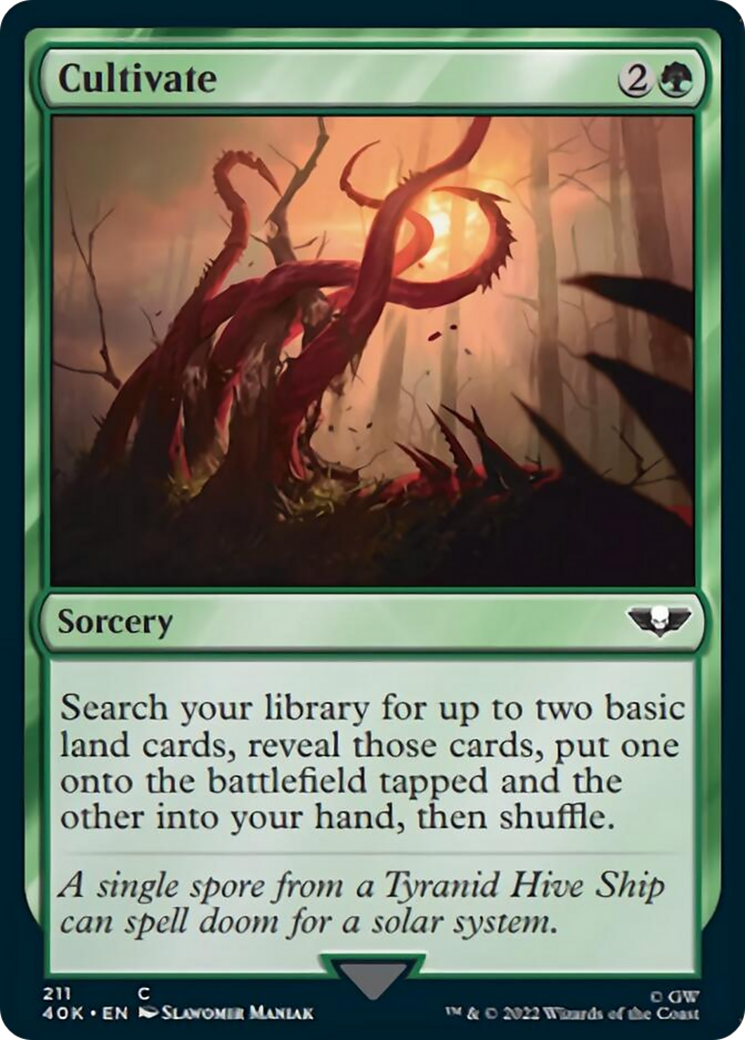 Cultivate (Surge Foil) [Warhammer 40,000] | Gear Gaming Bentonville