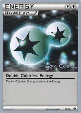 Double Colorless Energy (92/99) (Pesadelo Prism - Igor Costa) [World Championships 2012] | Gear Gaming Bentonville