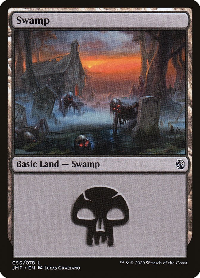 Swamp (56) [Jumpstart] | Gear Gaming Bentonville