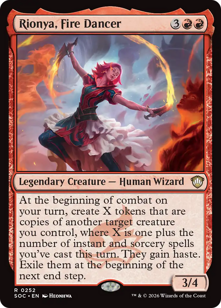 Rionya, Fire Dancer [Secrets of Strixhaven Commander] | Gear Gaming Bentonville