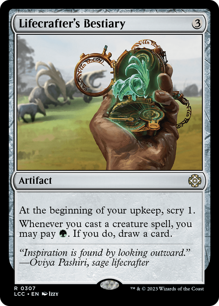 Lifecrafter's Bestiary [The Lost Caverns of Ixalan Commander] | Gear Gaming Bentonville