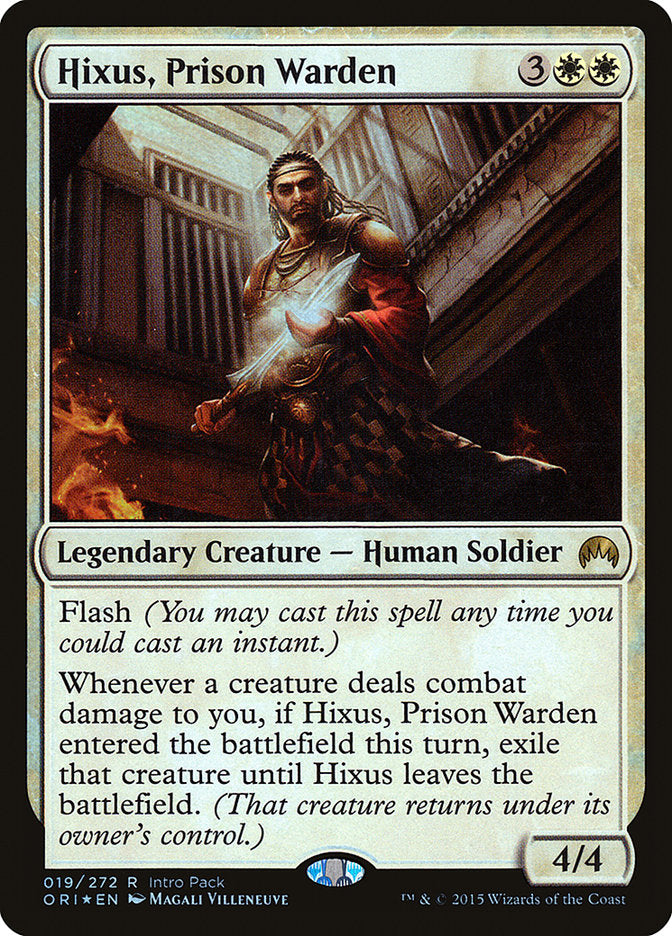 Hixus, Prison Warden (Intro Pack) [Magic Origins Promos] | Gear Gaming Bentonville