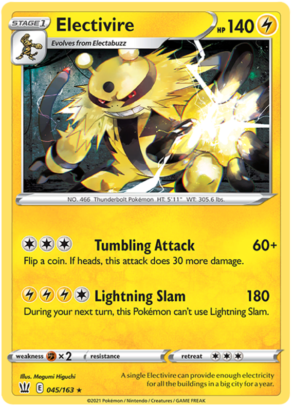 Electivire (045/163) [Sword & Shield: Battle Styles] | Gear Gaming Bentonville