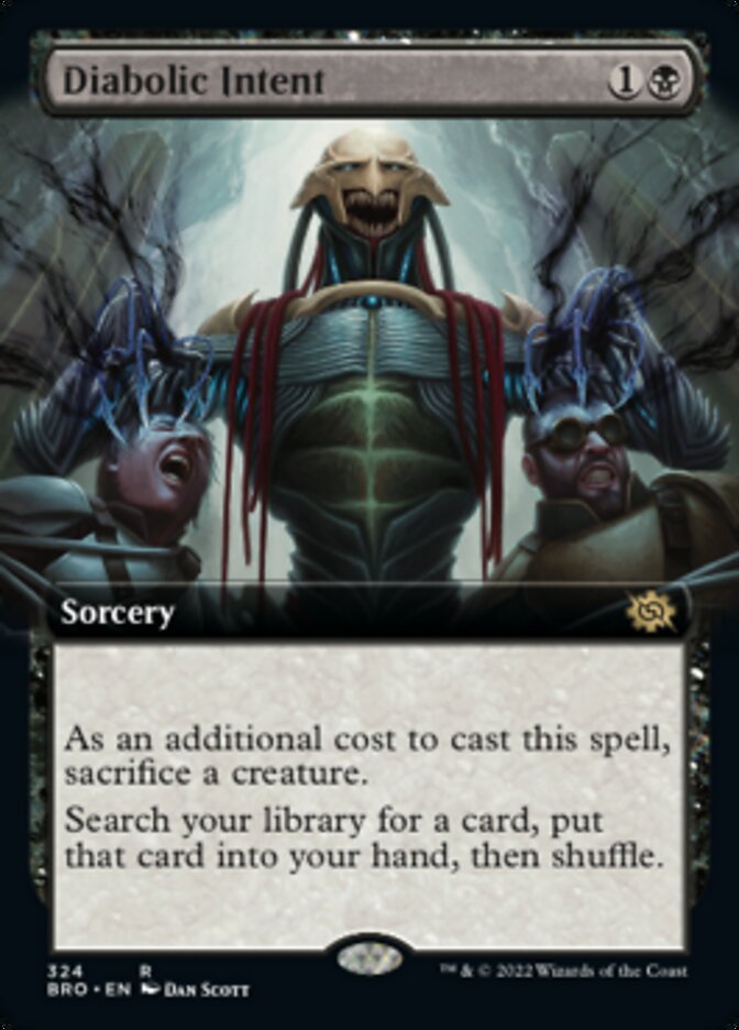 Diabolic Intent (Extended Art) [The Brothers' War] | Gear Gaming Bentonville
