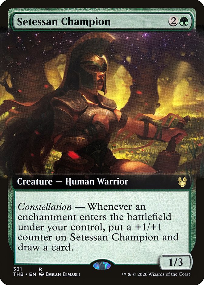 Setessan Champion (Extended Art) [Theros Beyond Death] | Gear Gaming Bentonville