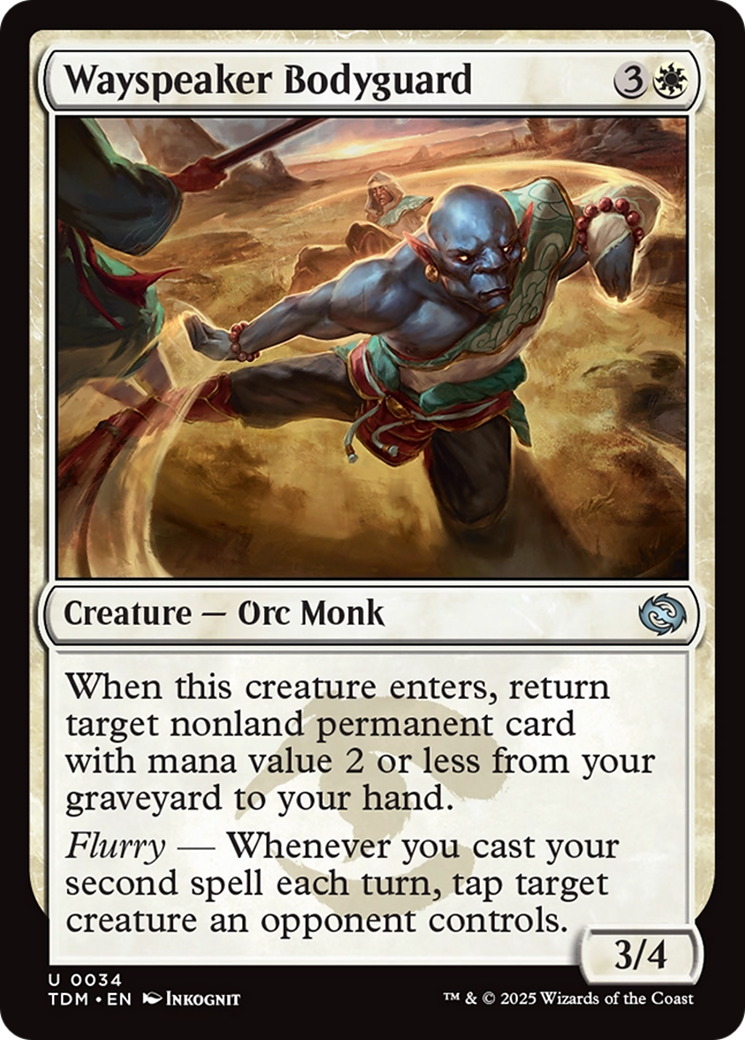 Wayspeaker Bodyguard [Tarkir: Dragonstorm] | Gear Gaming Bentonville