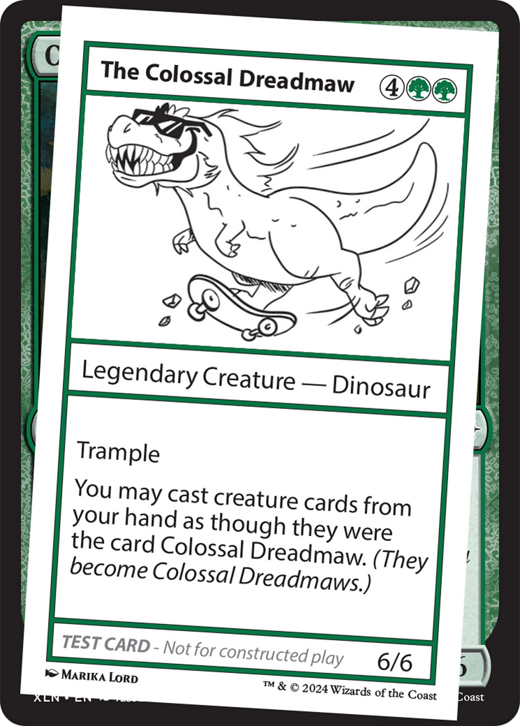 The Colossal Dreadmaw [Mystery Booster 2 Playtest Cards] | Gear Gaming Bentonville