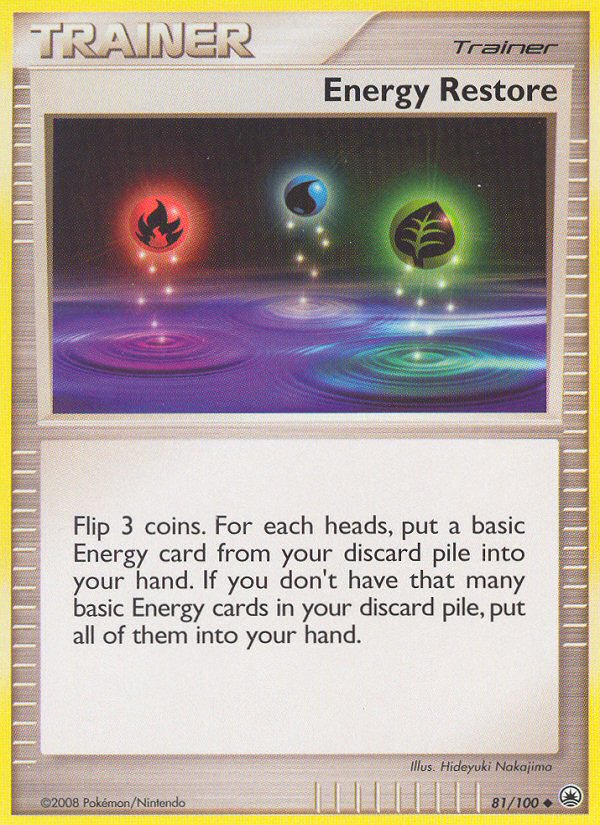 Energy Restore (81/100) [Diamond & Pearl: Majestic Dawn] | Gear Gaming Bentonville