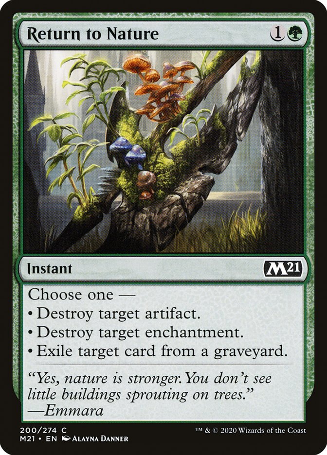 Return to Nature [Core Set 2021] | Gear Gaming Bentonville