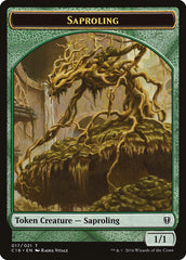 Saproling (016) // Saproling (017) Double-Sided Token [Commander 2016 Tokens] | Gear Gaming Bentonville