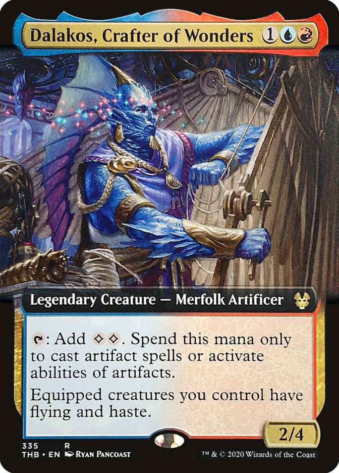 Dalakos, Crafter of Wonders (Extended Art) [Theros Beyond Death] | Gear Gaming Bentonville
