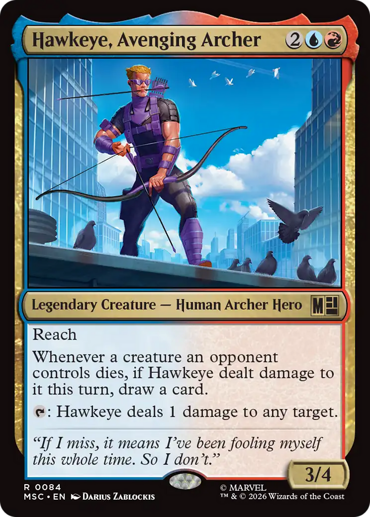 Hawkeye, Avenging Archer [Marvel Super Heroes Commander] | Gear Gaming Bentonville