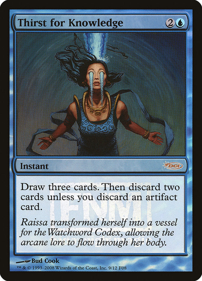 Thirst for Knowledge [Friday Night Magic 2008] | Gear Gaming Bentonville
