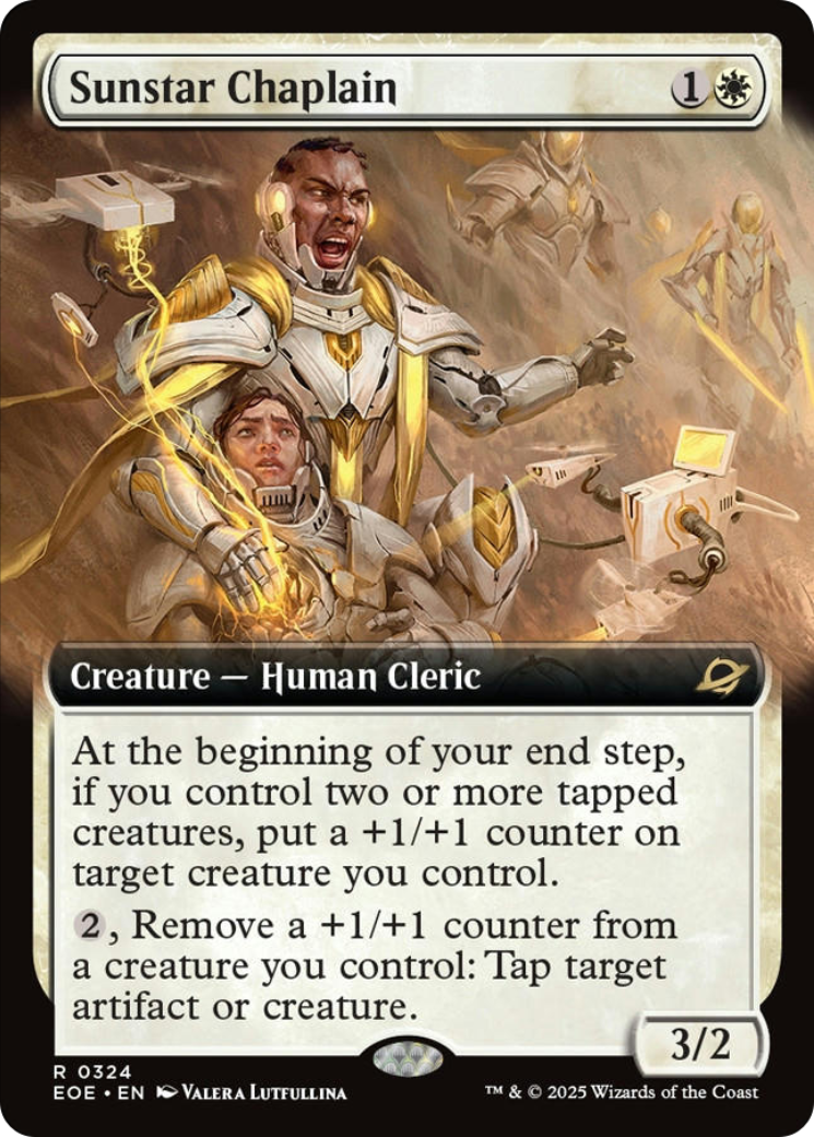 Sunstar Chaplain (Extended Art) [Edge of Eternities] | Gear Gaming Bentonville
