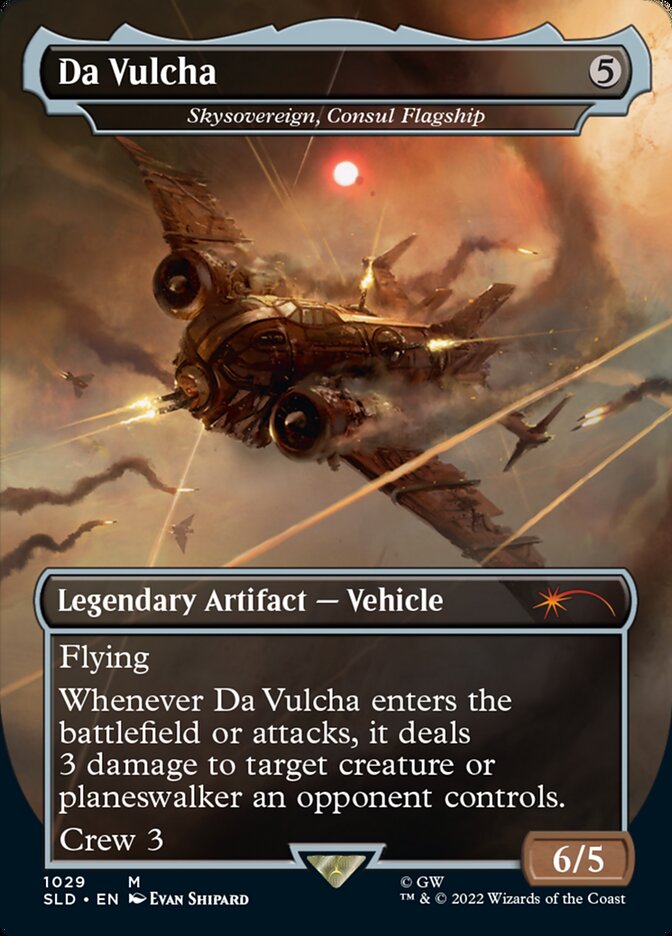 Da Vulcha - Skysovereign, Consul Flagship (Borderless) [Secret Lair Drop Series] | Gear Gaming Bentonville