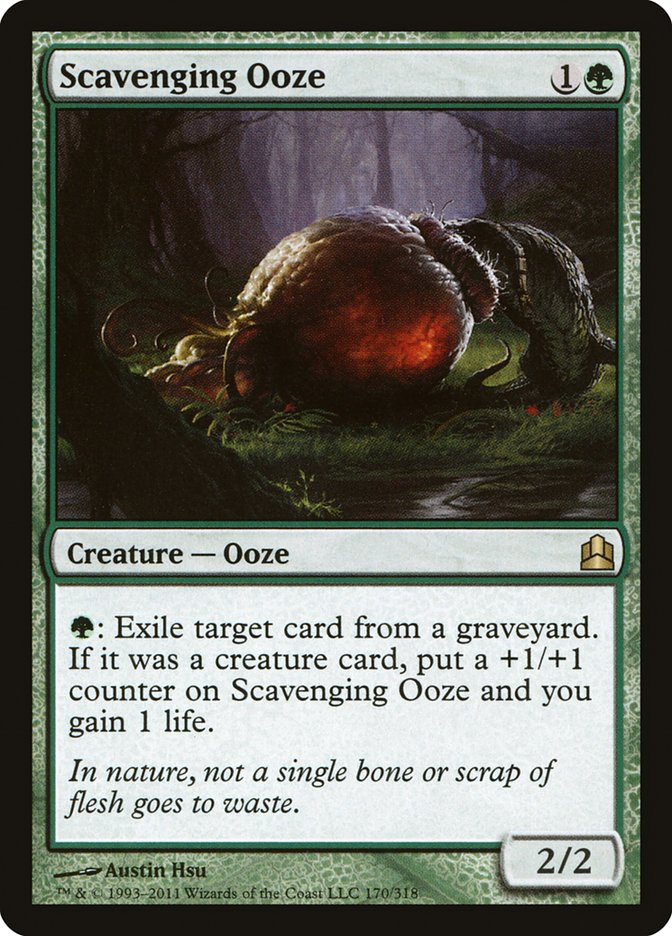 Scavenging Ooze [Commander 2011] | Gear Gaming Bentonville