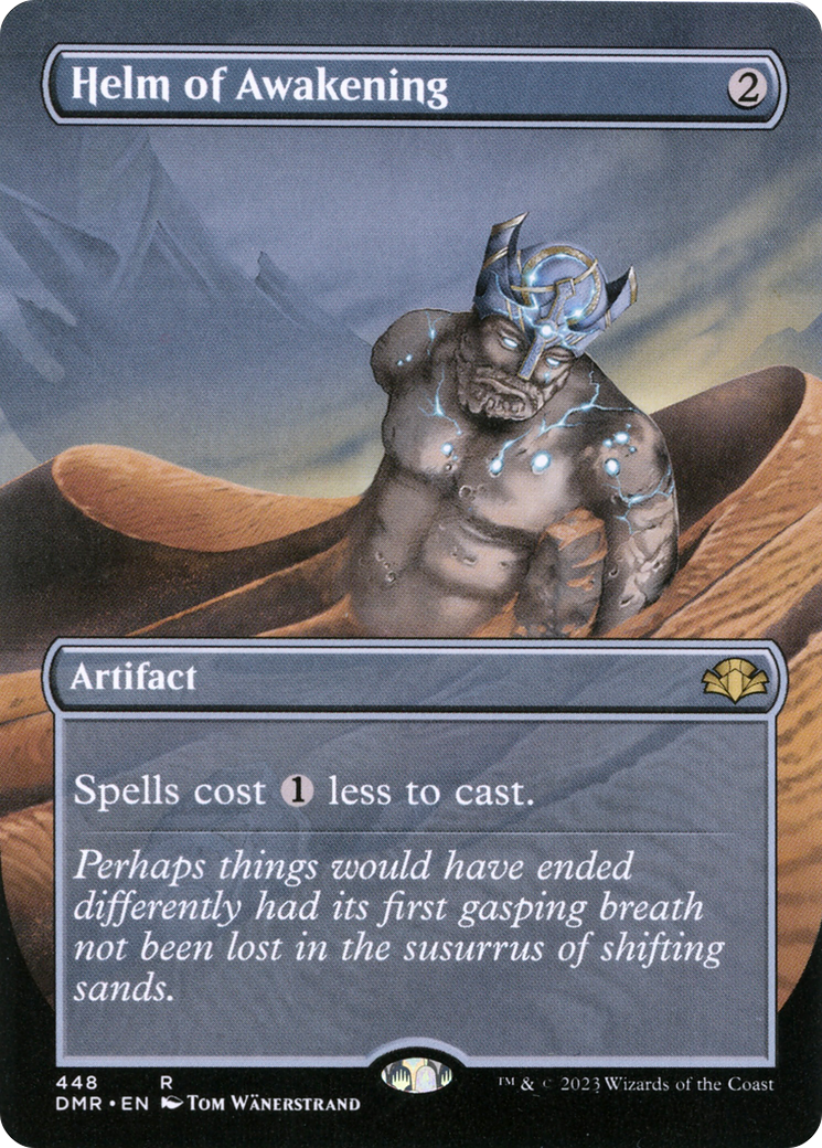 Helm of Awakening (Borderless Alternate Art) [Dominaria Remastered] | Gear Gaming Bentonville