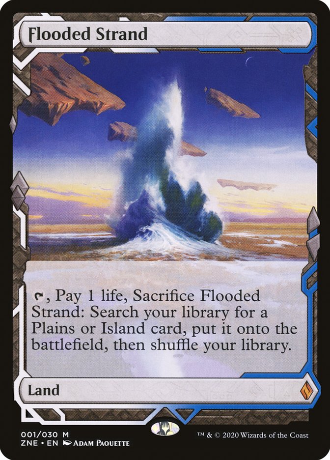 Flooded Strand (Expeditions) [Zendikar Rising Expeditions] | Gear Gaming Bentonville
