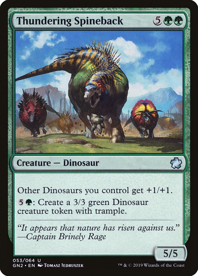 Thundering Spineback [Game Night 2019] | Gear Gaming Bentonville