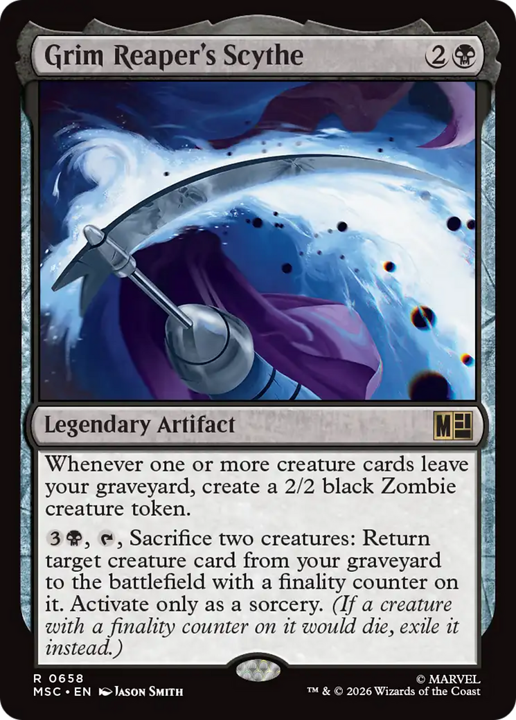 Grim Reaper's Scythe [Marvel Super Heroes Commander] | Gear Gaming Bentonville