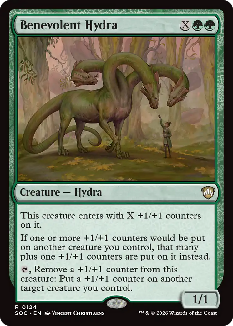 Benevolent Hydra [Secrets of Strixhaven Commander] | Gear Gaming Bentonville