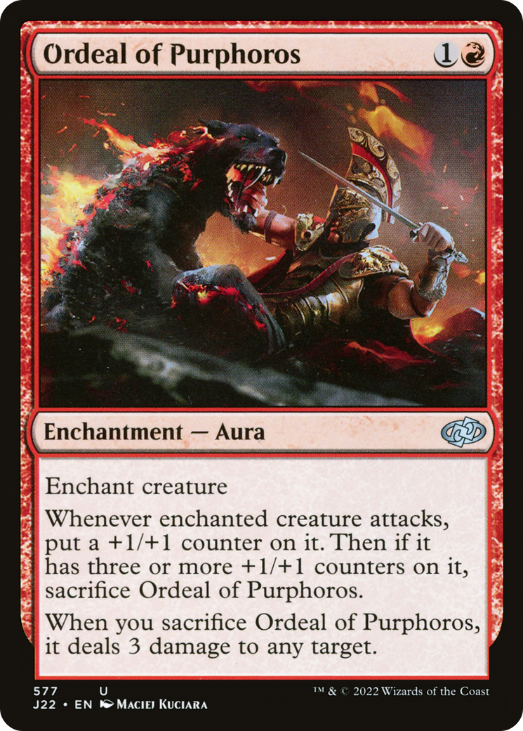 Ordeal of Purphoros [Jumpstart 2022] | Gear Gaming Bentonville