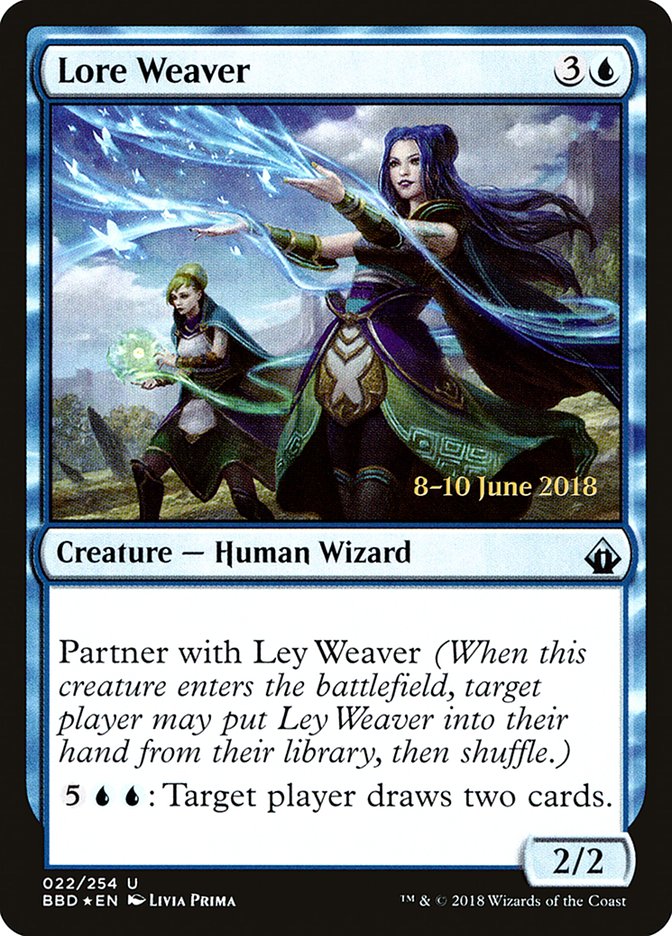 Lore Weaver [Battlebond Prerelease Promos] | Gear Gaming Bentonville