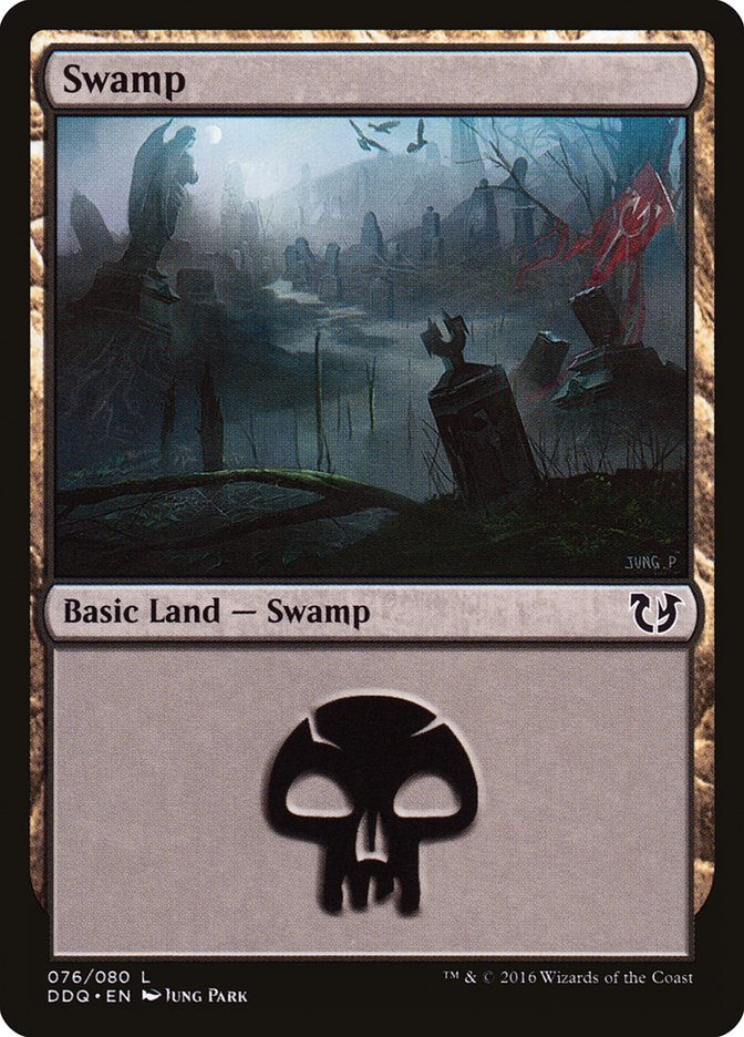 Swamp (76) [Duel Decks: Blessed vs. Cursed] | Gear Gaming Bentonville