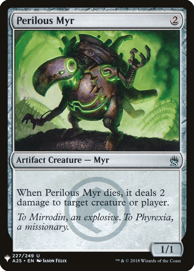 Perilous Myr [Mystery Booster] | Gear Gaming Bentonville