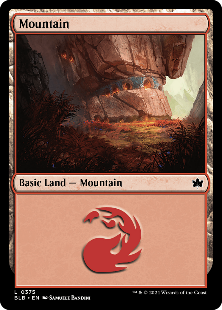 Mountain (0375) [Bloomburrow] | Gear Gaming Bentonville