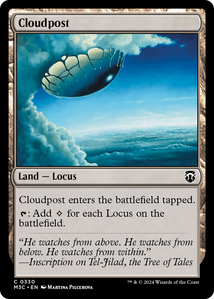 Cloudpost (Ripple Foil) [Modern Horizons 3 Commander] | Gear Gaming Bentonville