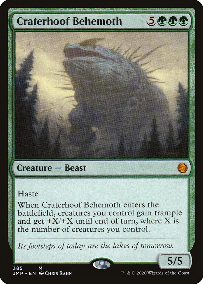 Craterhoof Behemoth [Jumpstart] | Gear Gaming Bentonville