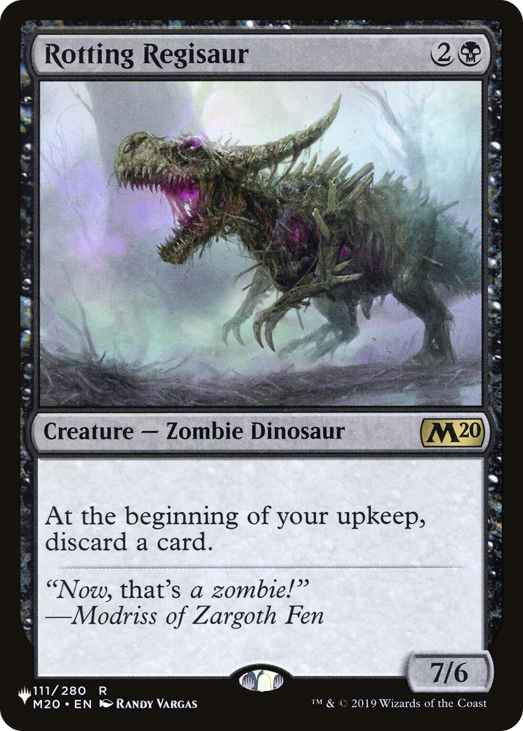 Rotting Regisaur [The List] | Gear Gaming Bentonville