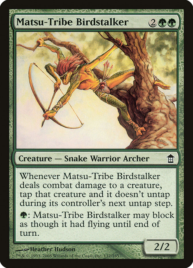 Matsu-Tribe Birdstalker [Saviors of Kamigawa] | Gear Gaming Bentonville