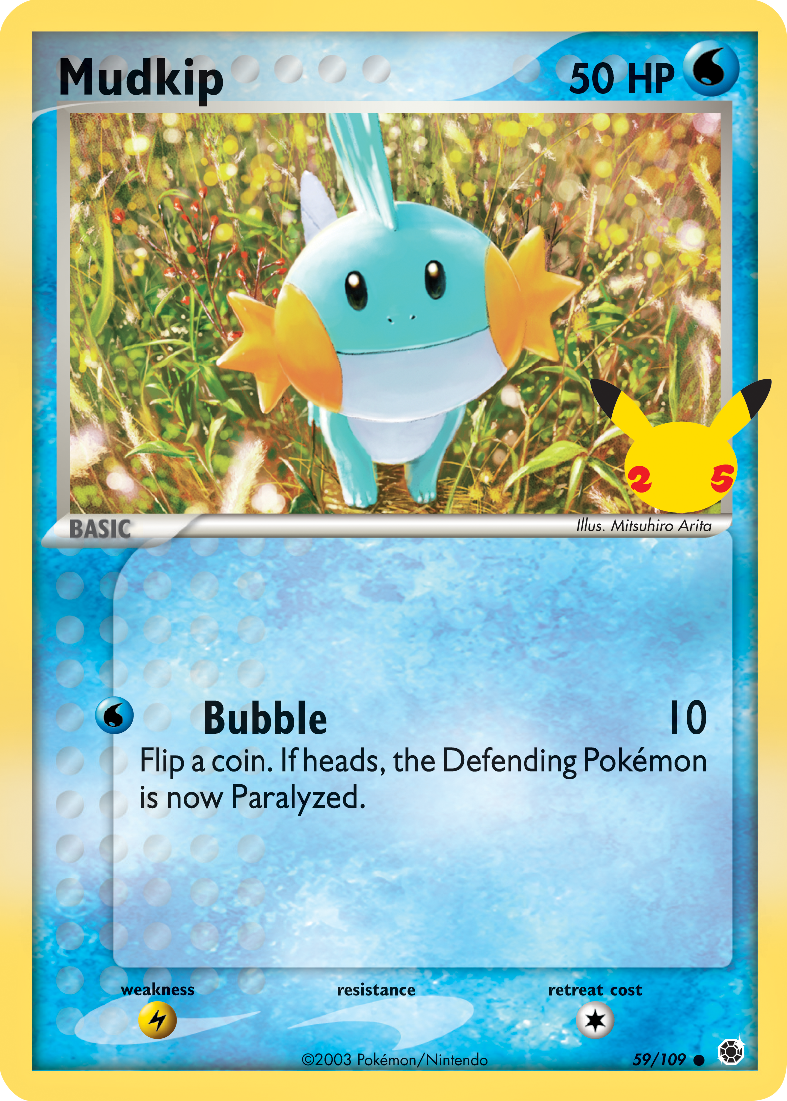 Mudkip (59/109) (Jumbo Card) [First Partner Pack] | Gear Gaming Bentonville