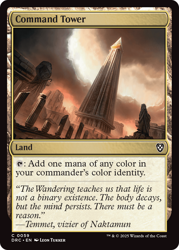 Command Tower [Aetherdrift Commander] | Gear Gaming Bentonville