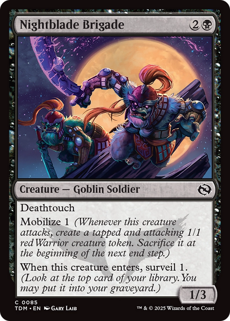 Nightblade Brigade [Tarkir: Dragonstorm] | Gear Gaming Bentonville
