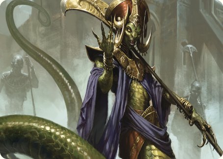 Sidisi, Brood Tyrant Art Card [Commander Masters Art Series] | Gear Gaming Bentonville