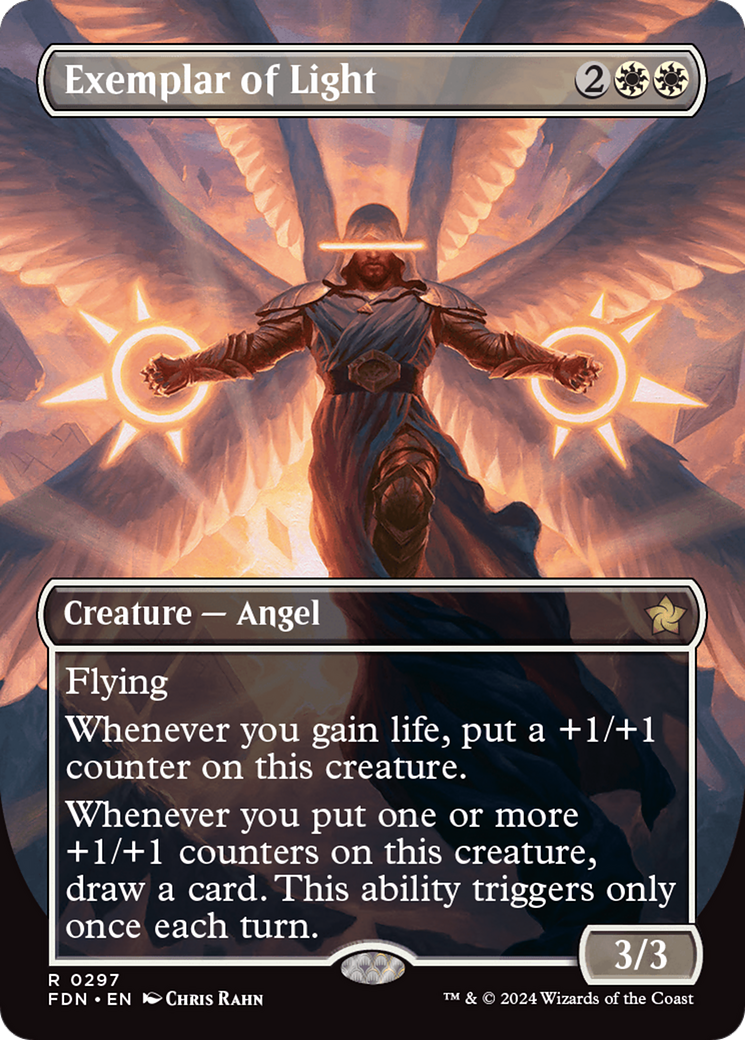 Exemplar of Light (Borderless) [Foundations] | Gear Gaming Bentonville